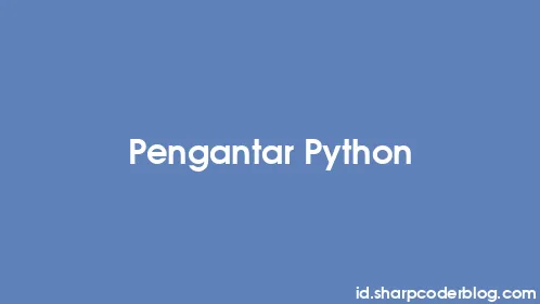 Pengantar Python - Thumbnail
