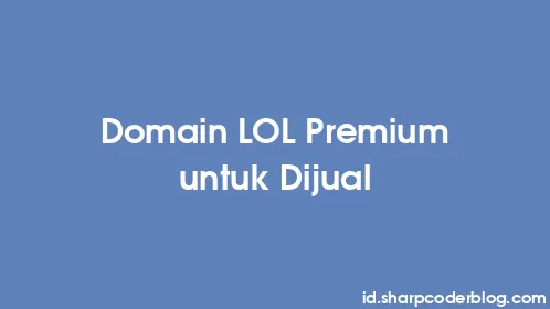 Domain LOL Premium untuk Dijual - Thumbnail