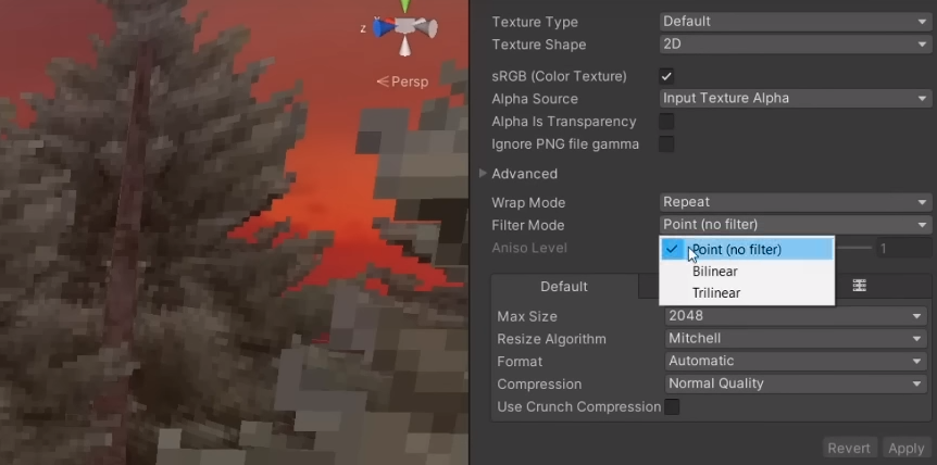 Pengaturan impor gambar kesatuan untuk tampilan retro.