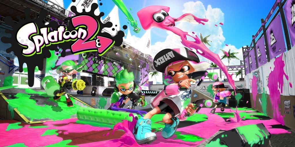 Spanduk Permainan Splatoon 2